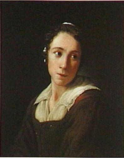 Portrait of a young woman.